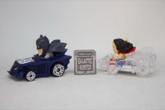 Mattel Hot Wheels Racer Verse Wonder Woman & Batman Die-Cast Metal Vehicle