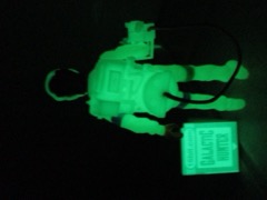Hasbro Kenner The Real Ghostbusters Ecto-Glow Heroes Collector's Set Peter Venkman Action Figure