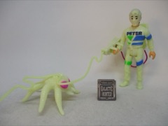 Hasbro Kenner The Real Ghostbusters Ecto-Glow Heroes Collector's Set Peter Venkman Action Figure