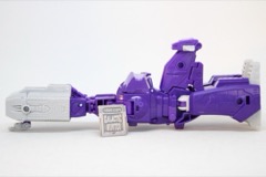 Hasbro Transformers Studio Series 86 Voyager Shockwave Action Figure