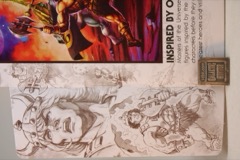 Mattel Masters of the Universe Sketch Book Series He-Man Action Figure