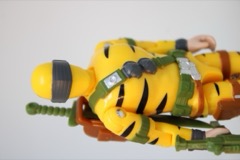 Super7 G.I. Joe Tiger Force Snake Eyes ReAction+ Figure