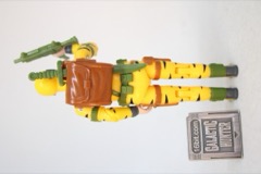 Super7 G.I. Joe Tiger Force Snake Eyes ReAction+ Figure
