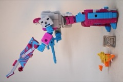 Transformers Collaborative Generation One Reissue Blaster, KP Glit, KP Sundor, KP Rosanna Action Figure