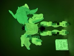 Transformers New Legends Glow-in-the-Dark Green Lio Convoy Action Figure