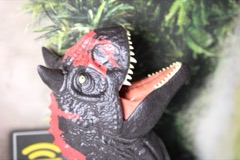 Mattel Jurassic World Reimagined Roarin' Real Feel Carnotaurus Action Figure