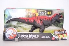 Mattel Jurassic World Reimagined Roarin' Real Feel Carnotaurus Action Figure
