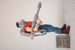 Mattel Jurassic Park '93 Classic Dennis Nedry Track & Chase Pack