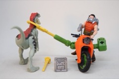 Mattel Jurassic Park '93 Classic Dennis Nedry Track & Chase Pack