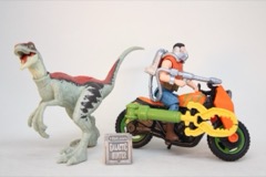 Mattel Jurassic Park '93 Classic Dennis Nedry Track & Chase Pack