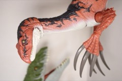 Mattel Jurassic World Reimagined Giganotosaurus vs. Therizinosaurus Action Figure