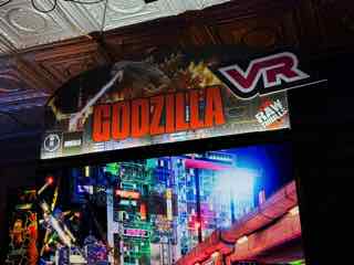 Raw Thrills Inc. Godzilla Kaiju Wars VR Arcade Game