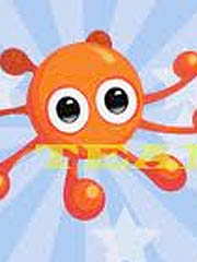The 2D Adventures Of Rotating Octopus Character