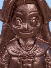 Nana (Ice Climber) - Keshi Gomu Rubber Figure 3D Scan