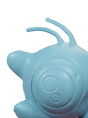 Waddle Doo (Kirby Super Star) - Keshi Gomu Rubber Figure 3D Scan 