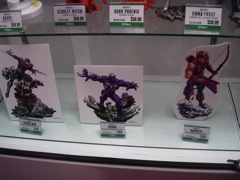 New York Comic Con 2011 - Kotobukiya Statues and Home Goods